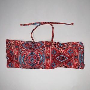 Bandeau bathing suit top